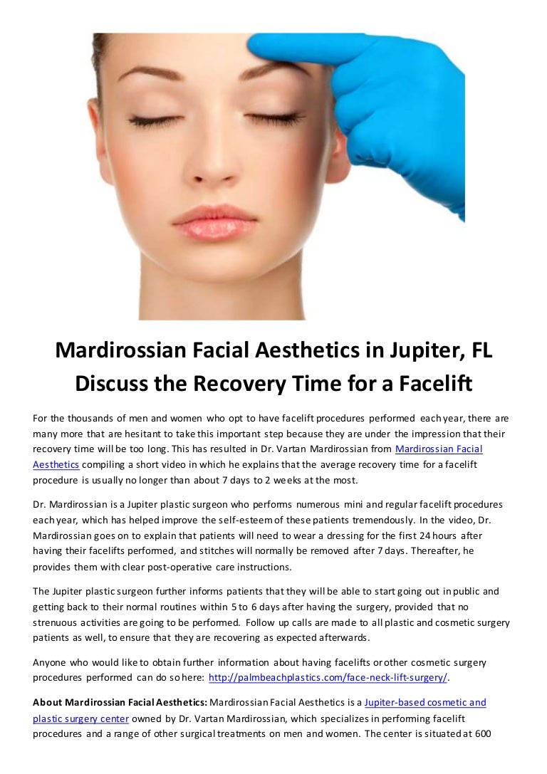 Facial surgery post op care Latino girl pussy pics